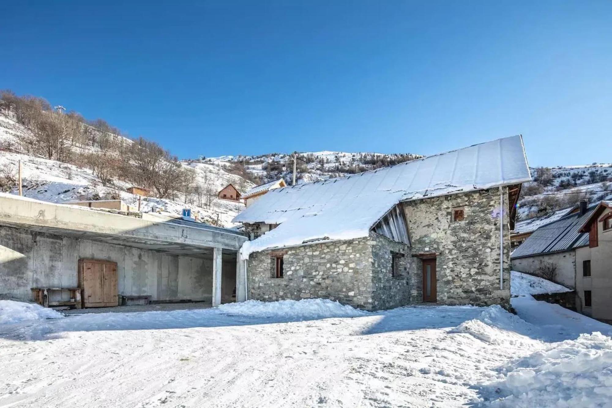 Вилла Maison Conviviale A Valloire + Jardin Экстерьер фото