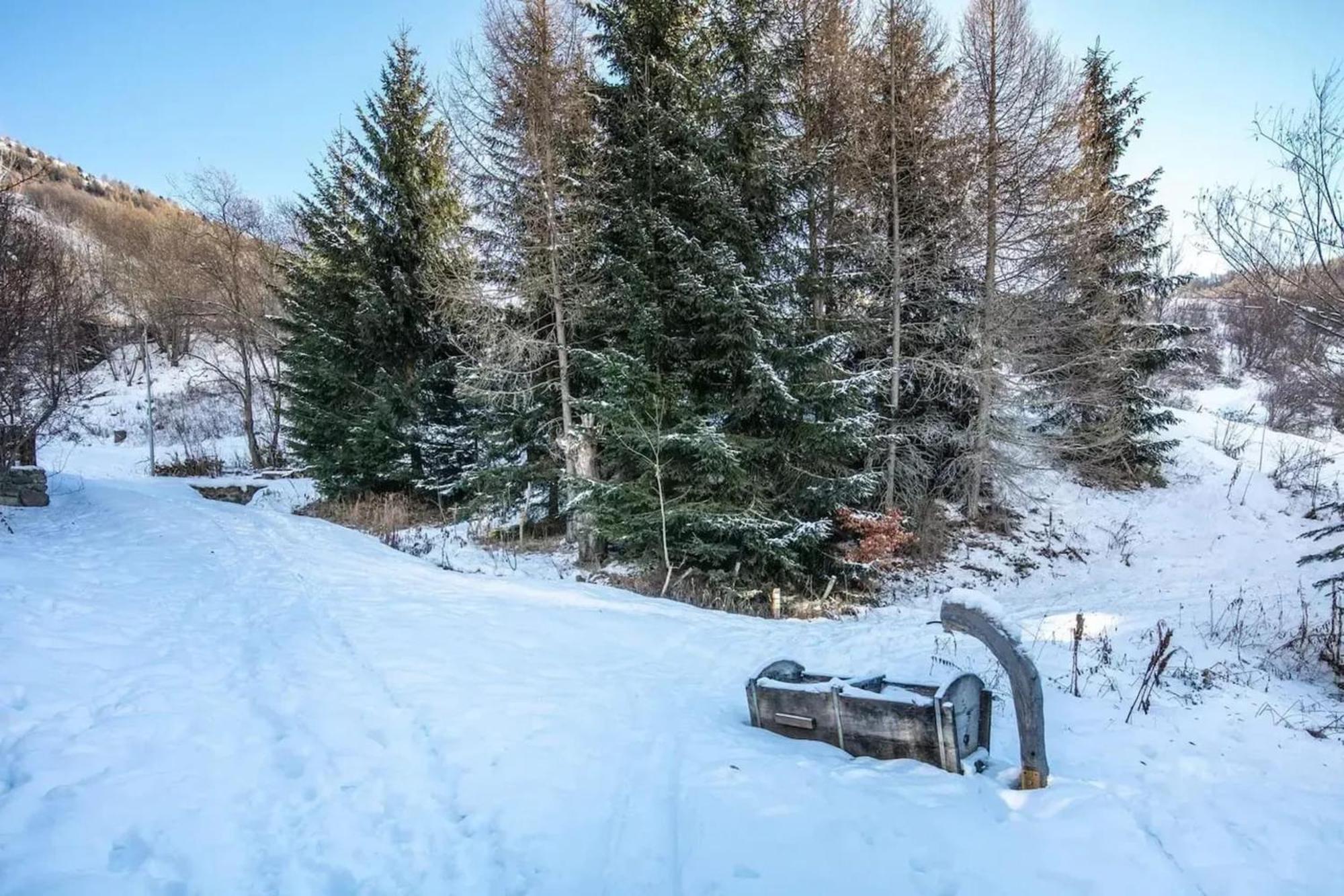 Вилла Maison Conviviale A Valloire + Jardin Экстерьер фото