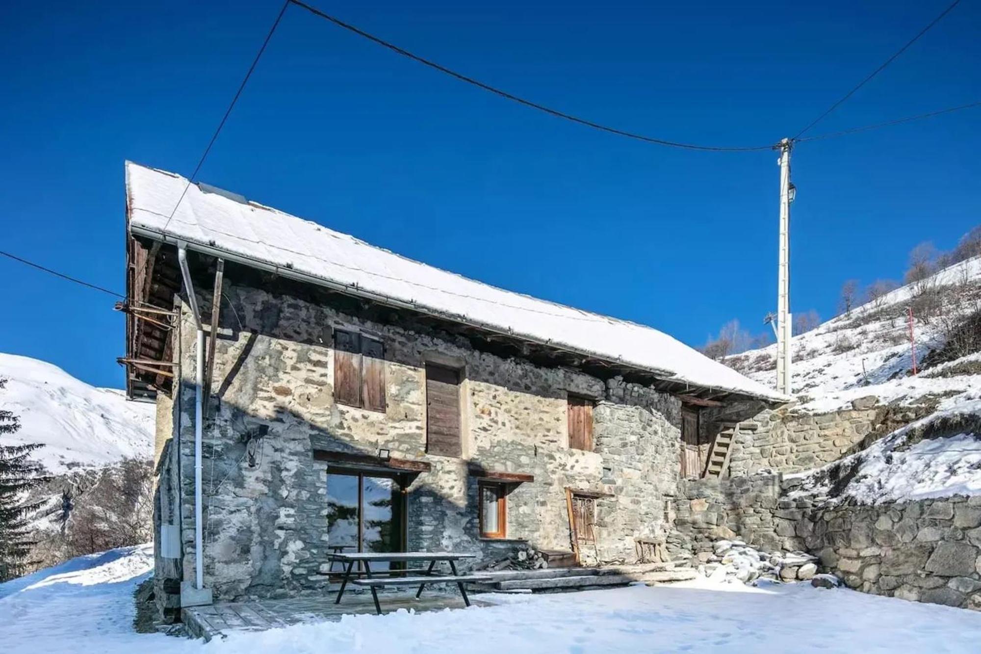 Вилла Maison Conviviale A Valloire + Jardin Экстерьер фото